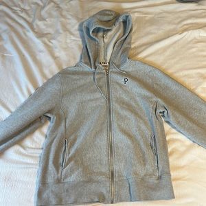 MEDIUM VS PINK GREY ZIP UP